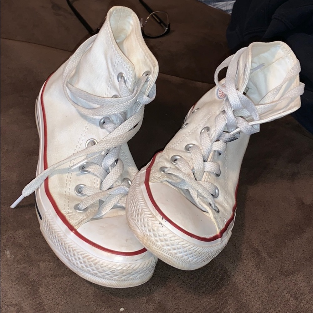 White converse!